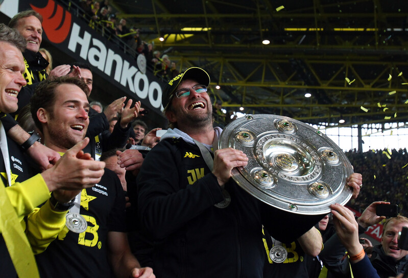 Tại Borussia Dortmund, Klopp đưa đội bóng trở lại đỉnh cao Bundesliga và vươn tầm châu Âu.