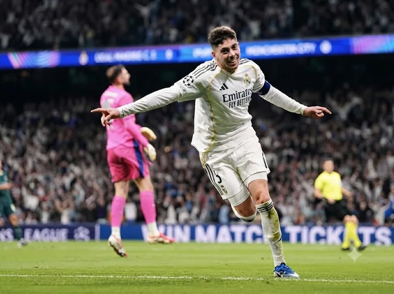Vai trò đội trưởng đánh dấu bước tiến mới của Federico Valverde từ tiền vệ giàu năng lượng thành thủ lĩnh quan trọng của Real Madrid.