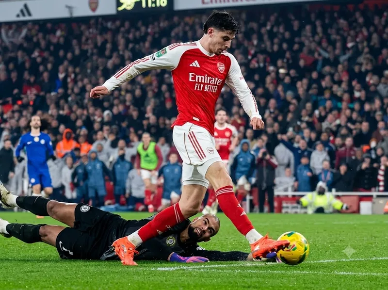 Gia nhập Arsenal năm 2023, Kai Havertz dần thích nghi với hệ thống của Mikel Arteta và trở thành nhân tố quan trọng trên hàng công.