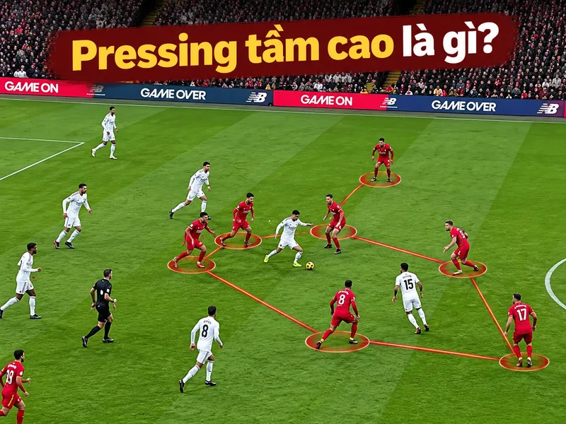 Pressing tầm cao là gì? Hiểu đúng về chiến thuật áp sát