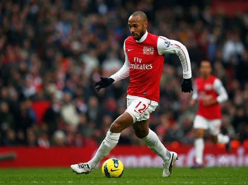 Tốc độ, khả năng dứt điểm và di chuyển thông minh tạo nên phong cách đặc trưng của Thierry Henry.